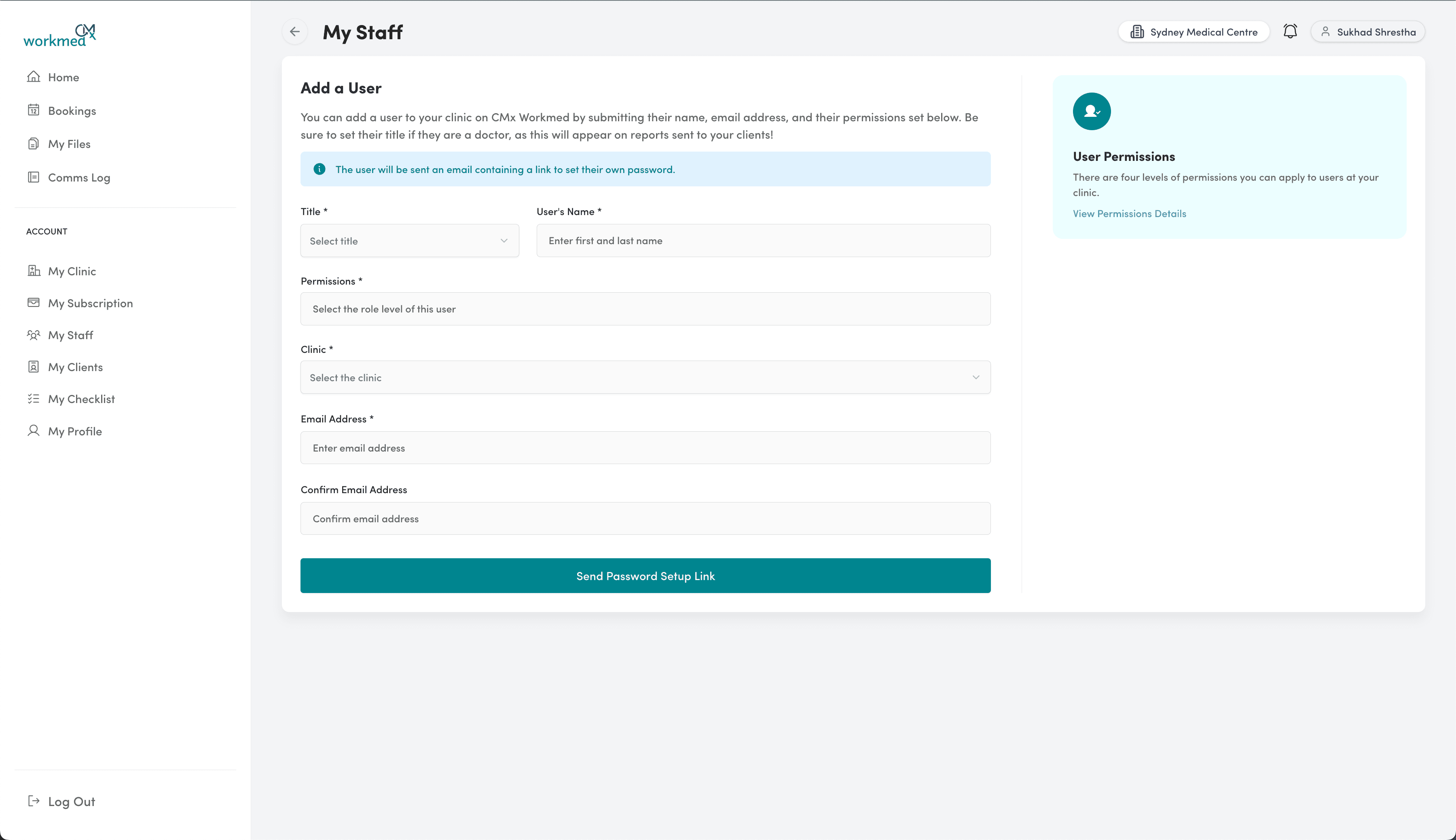 Diagram explaining user accounts and role assignments